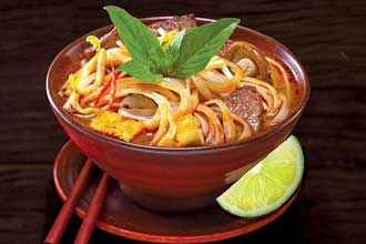 Tom Yam Noodles Soup